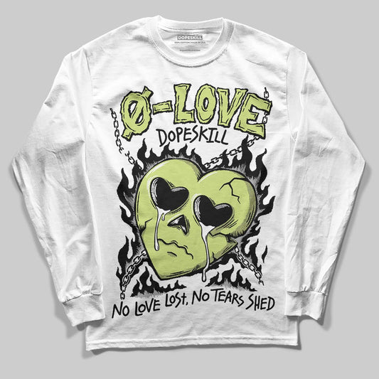 Jordan 11 “Inner Beast” DopeSkill Long Sleeve T-Shirt Crying Heart Graphic Streetwear - White