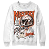 Jordan 3 Georgia Peach DopeSkill Sweatshirt Mystery Ghostly Grasp Graphic Streetwear - White