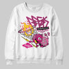 Rick Owens Pink Leather Low Sneakers DopeSkill Sweatshirt Break Through Graphic Streetwear - White