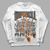 Jordan 3 Retro 'Fear Pack' DopeSkill Long Sleeve T-Shirt Thunder Dunk Graphic Streetwear - White