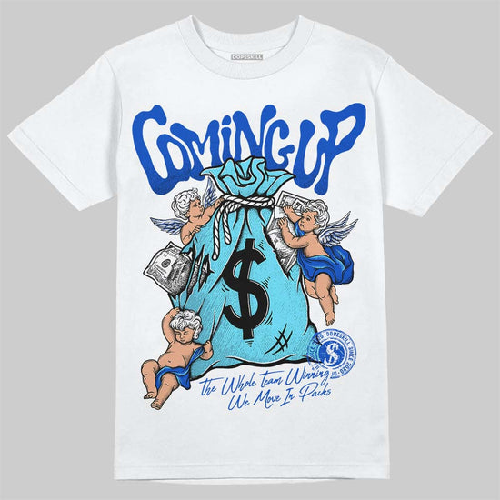 Dunk Low Argon DopeSkill T-Shirt Money Bag Coming Up Graphic Streetwear - White