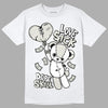 AJ 4 Military Black DopeSkill T-Shirt Love Sick Graphic