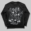 Jordan 5 Retro Wolf Grey (2026) DopeSkill Long Sleeve T-Shirt Real Y2K Players Graphic Streetwear - Black