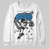 Jordan 9 Cool Grey DopeSkill Sweatshirt Nevermind Graphic Streetwear - White