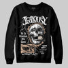 Jordan 4 Retro Cozy Girl DopeSkill Sweatshirt Jealousy Graphic Streetwear - Black