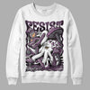 Jordan 2 “Mauve/Off-Noir” DopeSkill Sweatshirt Resist Graphic Streetwear - White 