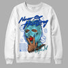 Dunk Low Argon DopeSkill Sweatshirt Never Stop Hustling Graphic Streetwear - White 