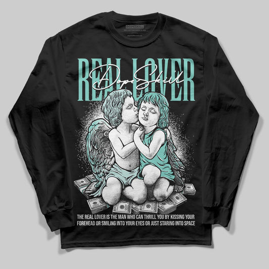 Jordan 11 Low "Igloo" DopeSkill Long Sleeve T-Shirt Real Lover Graphic Streetwear - Black