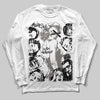 Jordan 4 Retro Cave Stone DopeSkill Long Sleeve T-Shirt Built Different Graphic Streetwear - White