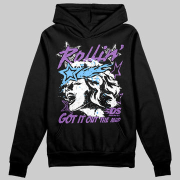 PURPLE Sneakers DopeSkill Hoodie Got It Out The Mud Graphic Streetwear - black