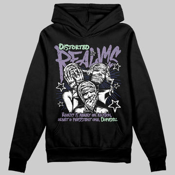 Jordan 1 Retro Low OG Zion Williamson Voodoo Alternate DopeSkill Hoodie Sweatshirt Distorted Realms Graphic Streetwear - Black