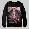 Awake NY x Air Jordan 5 Arctic Pink DopeSkill Sweatshirt Thunder Dunk Graphic Streetwear - Black