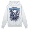 Jordan Spiz’ike Low “White/Obsidian” DopeSkill Hoodie Sweatshirt Trapped Halloween Graphic Streetwear - White