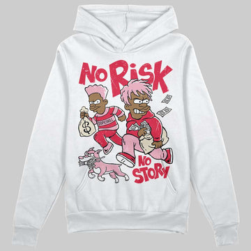 Dunk Low Valentine's Day (2026) DopeSkill Hoodie Sweatshirt No Risk No Story Graphic Streetwear - White