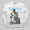 Jordan 11 Retro Gamma Blue (2025) DopeSkill Long Sleeve T-Shirt Ambition Graphic Streetwear - White
