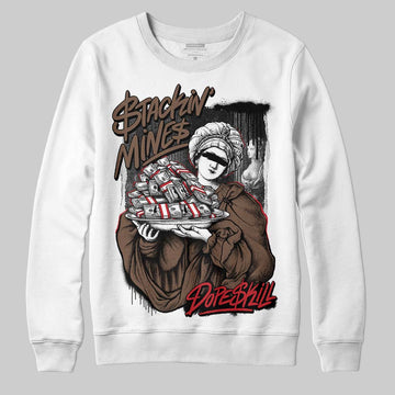 Jordan 9 'Olive' DopeSkill Sweatshirt Stackin Mines Graphic Streetwear - White 