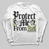 Jordan 11 “Inner Beast” DopeSkill Long Sleeve T-Shirt Protect Me From Evil Graphic Streetwear - White