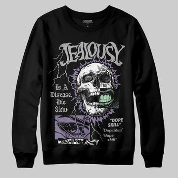 Jordan 1 Retro Low OG Zion Williamson Voodoo Alternate DopeSkill Sweatshirt Jealousy Graphic Streetwear - black