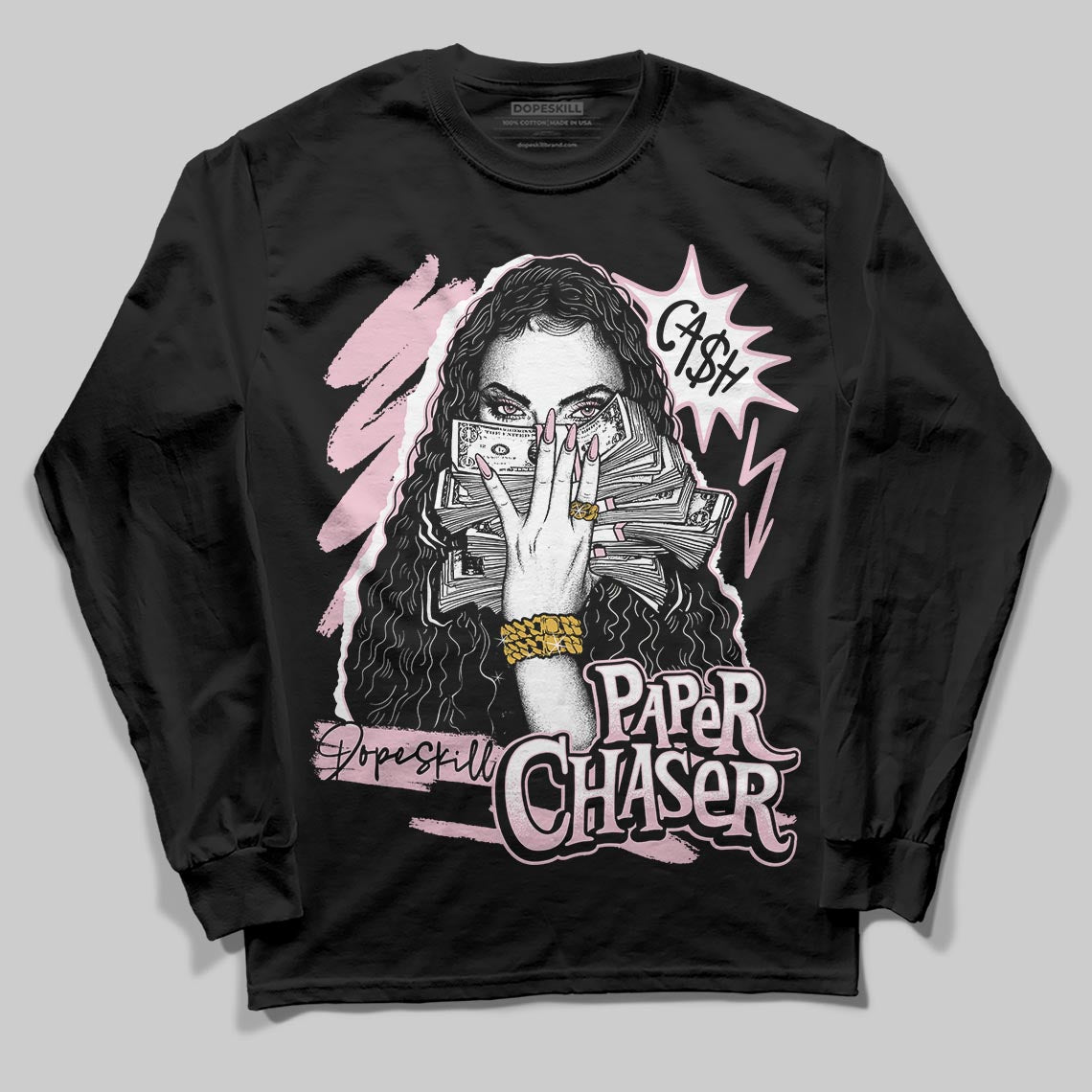 Jordan 5 OG “35th Anniversary” DopeSkill Long Sleeve T-Shirt NPC Graphic Streetwear - black