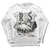 Jordan 5 SE “Sail” DopeSkill Long Sleeve T-Shirt Trust No One Graphic Streetwear - White 