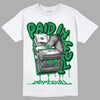 Jordan 6 Rings "Lucky Green" DopeSkill T-Shirt Paid In Full Graphic Streetwear - White 