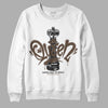 Jordan 1 Retro High OG Palomino DopeSkill Sweatshirt Queen Chess Graphic Streetwear - White 