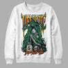 Green Sneakers DopeSkill Sweatshirt Life or Die  Graphic Streetwear - White 