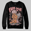 Jordan 3 Retro Valentine's Day Treat Yourself (2025) DopeSkill Sweatshirt False Love Graphic Streetwear - Black