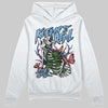 University Blue Sneakers DopeSkill Hoodie Sweatshirt Keepin' It Real Graphic Streetwear - White