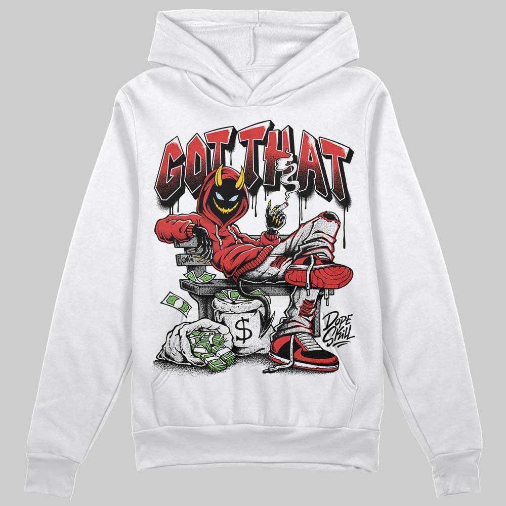 Jordan 6 “Reverse Infrared” DopeSkill Hoodie Sweatshirt Got That Graphic Streetwear - White
