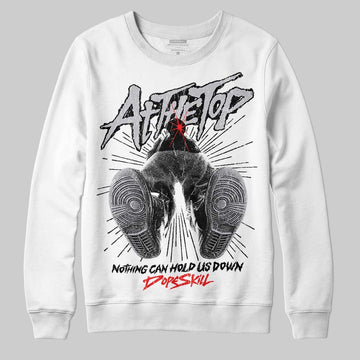 Grey Sneakers DopeSkill Sweatshirt Nothing Can Hold US Down Graphic Streetwear - White