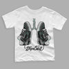 Jordan 3 "Green Glow" DopeSkill Toddler Kids T-shirt Breathe Graphic Streetwear - White 