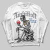 Jordan 9 Retro 'Flint Grey' 2026 DopeSkill Long Sleeve T-Shirt Ambition Graphic Streetwear - White 