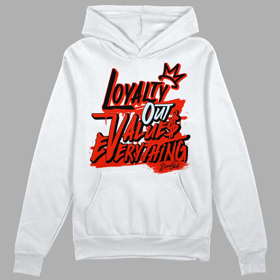 Jordan 6 Retro Toro Bravo DopeSkill Hoodie Sweatshirt LOVE Graphic Streetwear - White