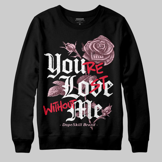 Asics Gel-Cumulus 16 "Port Royal" DopeSkill Sweatshirt You’re Lost Without Me Graphic Streetwear - Black