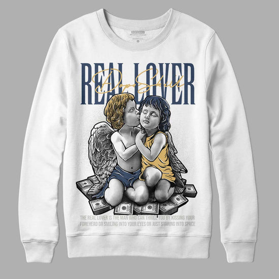 A Ma Maniere x Jordan 5 Dawn “Photon Dust” DopeSkill Sweatshirt Real Lover Graphic Streetwear -0 WHite 