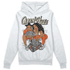 Jordan 3 Georgia Peach DopeSkill Hoodie Sweatshirt Queen Of Hustle Graphic Streetwear - White