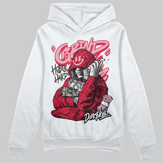 Dunk Low Valentine's Day (2026) DopeSkill Hoodie Sweatshirt Grind Pray Graphic Streetwear - White 