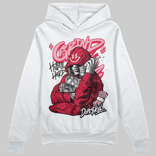 Dunk Low Valentine's Day (2026) DopeSkill Hoodie Sweatshirt Grind Pray Graphic Streetwear - White 