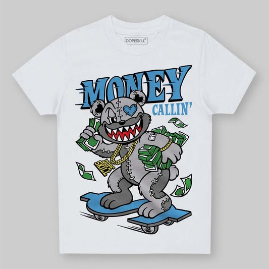 Grey Sneakers DopeSkill Toddler Kids T-shirt Money Callin' Graphic Streetwear - White