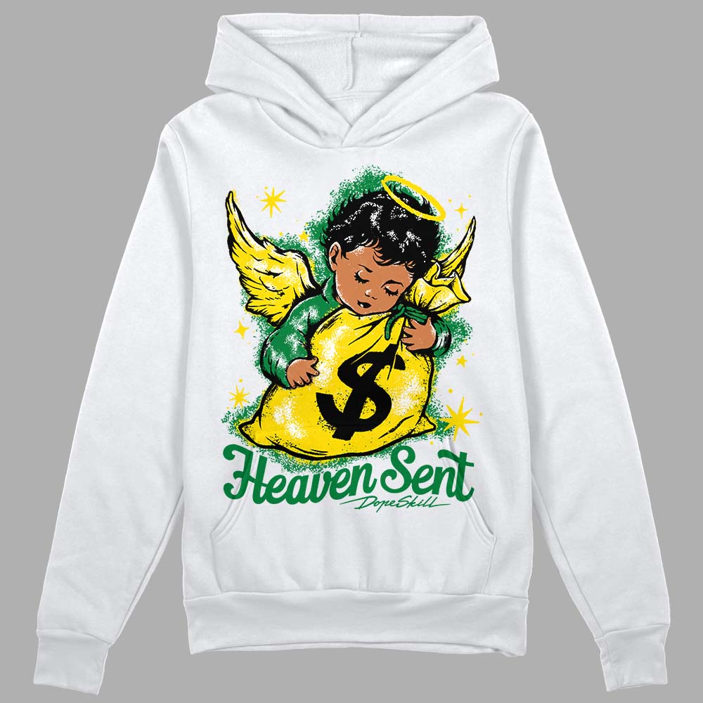 Dunk Low Reverse Brazil DopeSkill Hoodie Sweatshirt Heaven Sent Graphic Streetwear - White