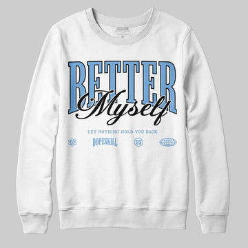 Jordan 12 Retro 'Melo' DopeSkill Sweatshirt Better Myself Graphic Streetwear - White