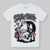 Jordan 4 “Fear” DopeSkill Toddler Kids T-shirt Stay Busy Graphic Streetwear - White