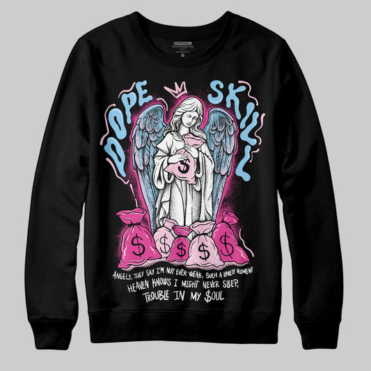 Jordan 6 “Doernbecher” DopeSkill Sweatshirt Angels Graphic Streetwear - Black