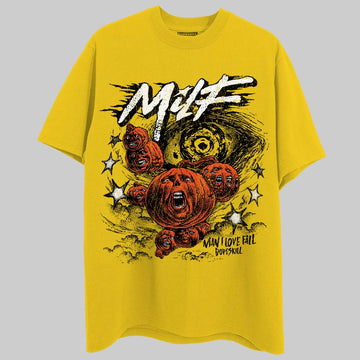 Jordan 6 “Yellow Ochre” DopeSkill Yellow T-Shirt MILF Graphic Streetwear 