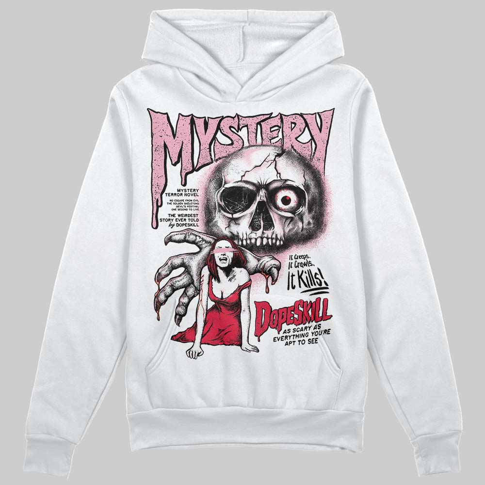 Dunk Low Valentine's Day (2026) DopeSkill Hoodie Sweatshirt Mystery Ghostly Grasp Graphic Streetwear  White