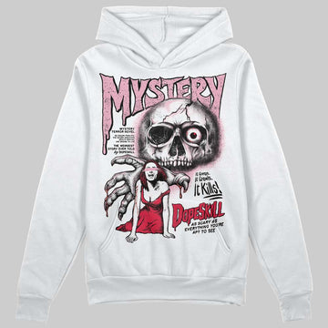 Dunk Low Valentine's Day (2026) DopeSkill Hoodie Sweatshirt Mystery Ghostly Grasp Graphic Streetwear  White