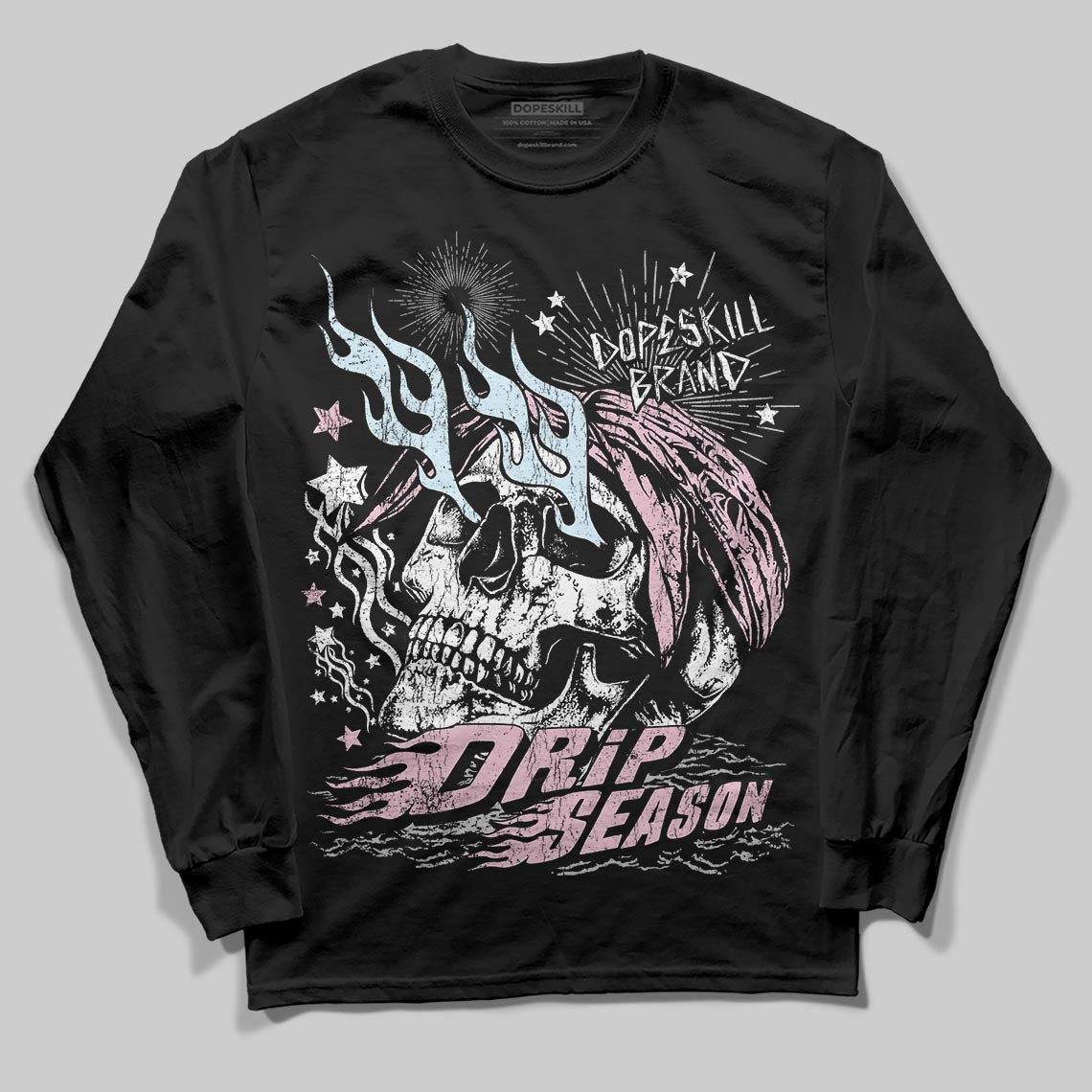 Jordan 5 OG “35th Anniversary” DopeSkill Long Sleeve T-Shirt Drip Season Graphic Streetwear - Black