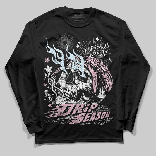 Jordan 5 OG “35th Anniversary” DopeSkill Long Sleeve T-Shirt Drip Season Graphic Streetwear - Black