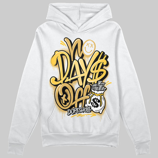 Jordan 12 "Phantom" DopeSkill Hoodie Sweatshirt No Days Off Graphic Streetwear - White